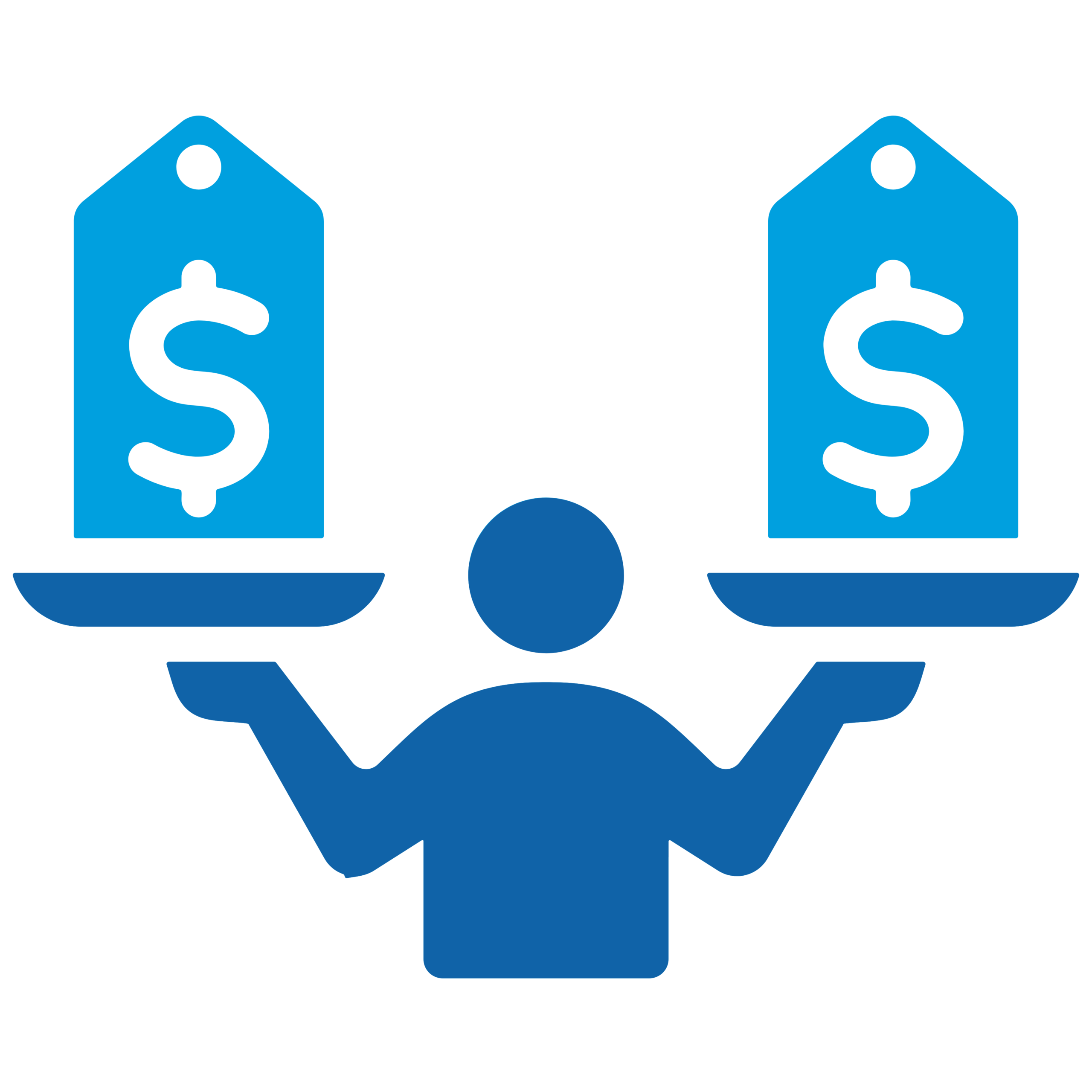 Flat rate pricing icon for IT support